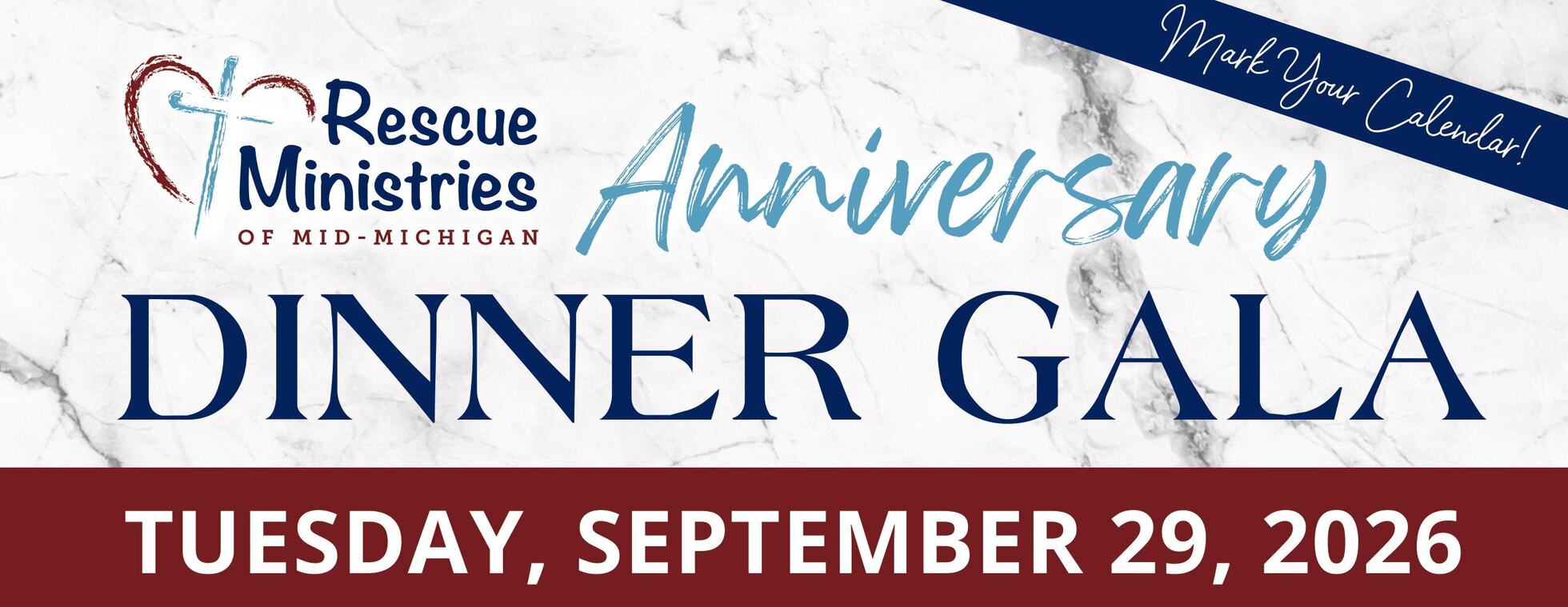Rescue Ministries of Mid-Michigan Anniversary Dinner Gala 2026